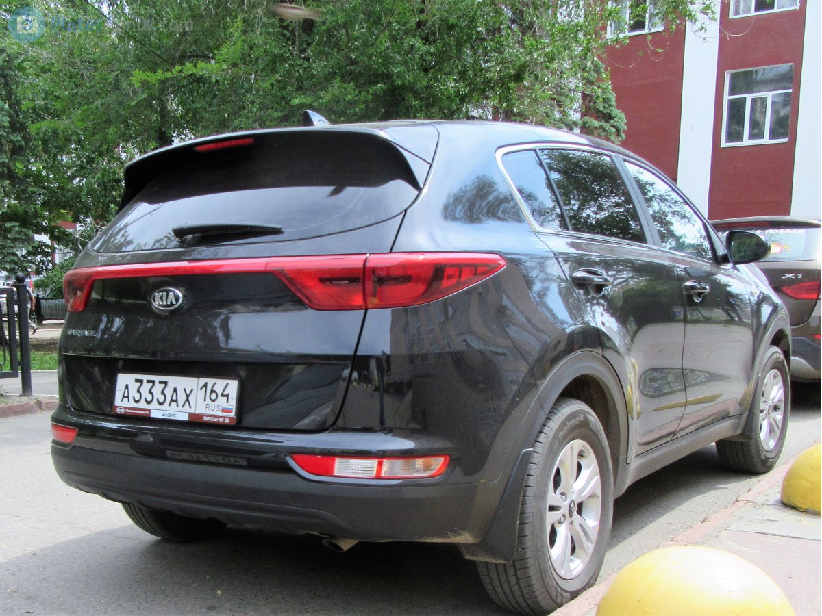 а 333 ах 164, Kia Sportage 