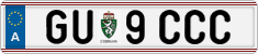 License plate of Austria, Regular plates