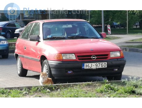 HJ-9760, Opel Astra