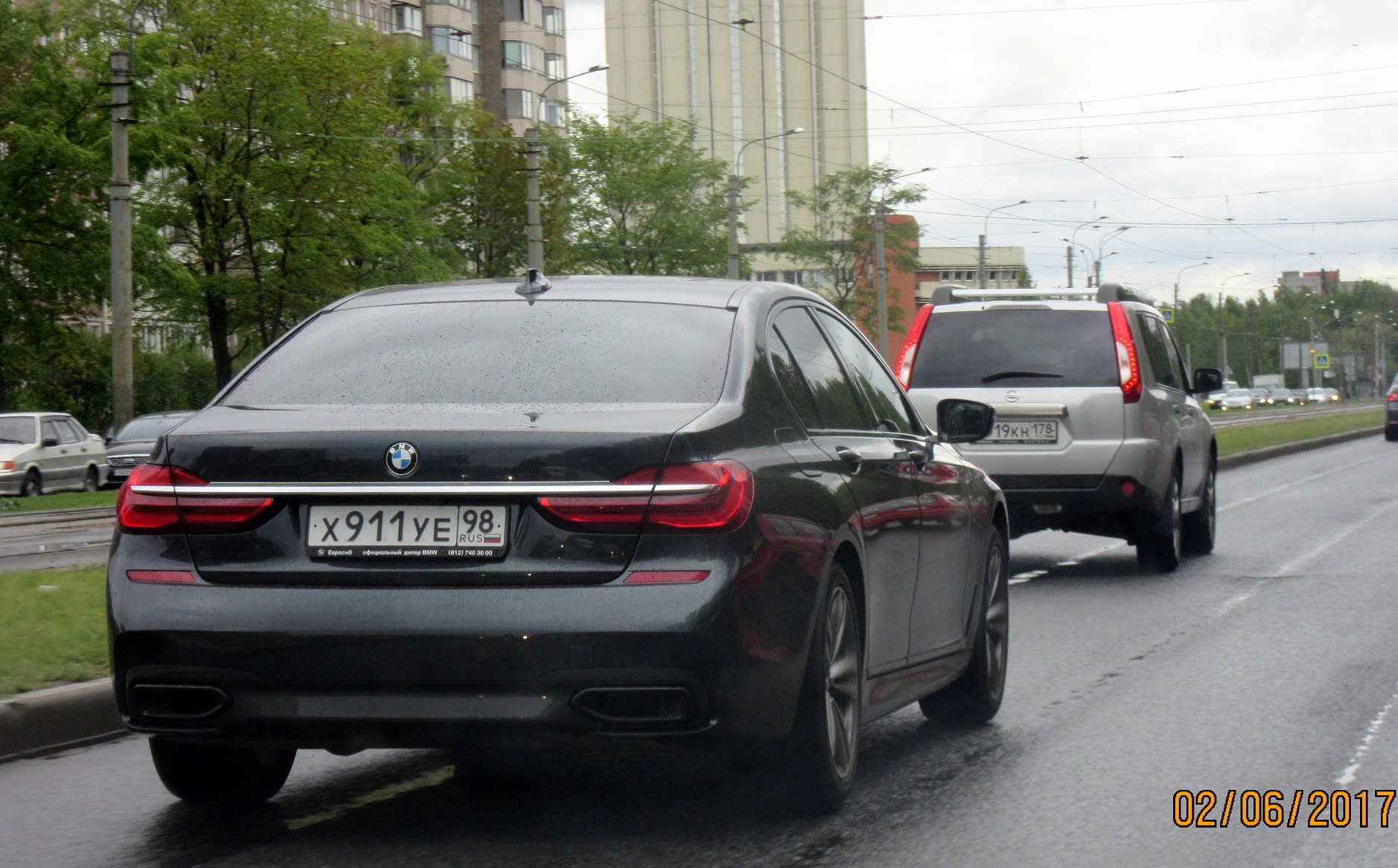 х 911 уе 98, BMW 7 Series 6th gen (G11/G12), 2015–2019