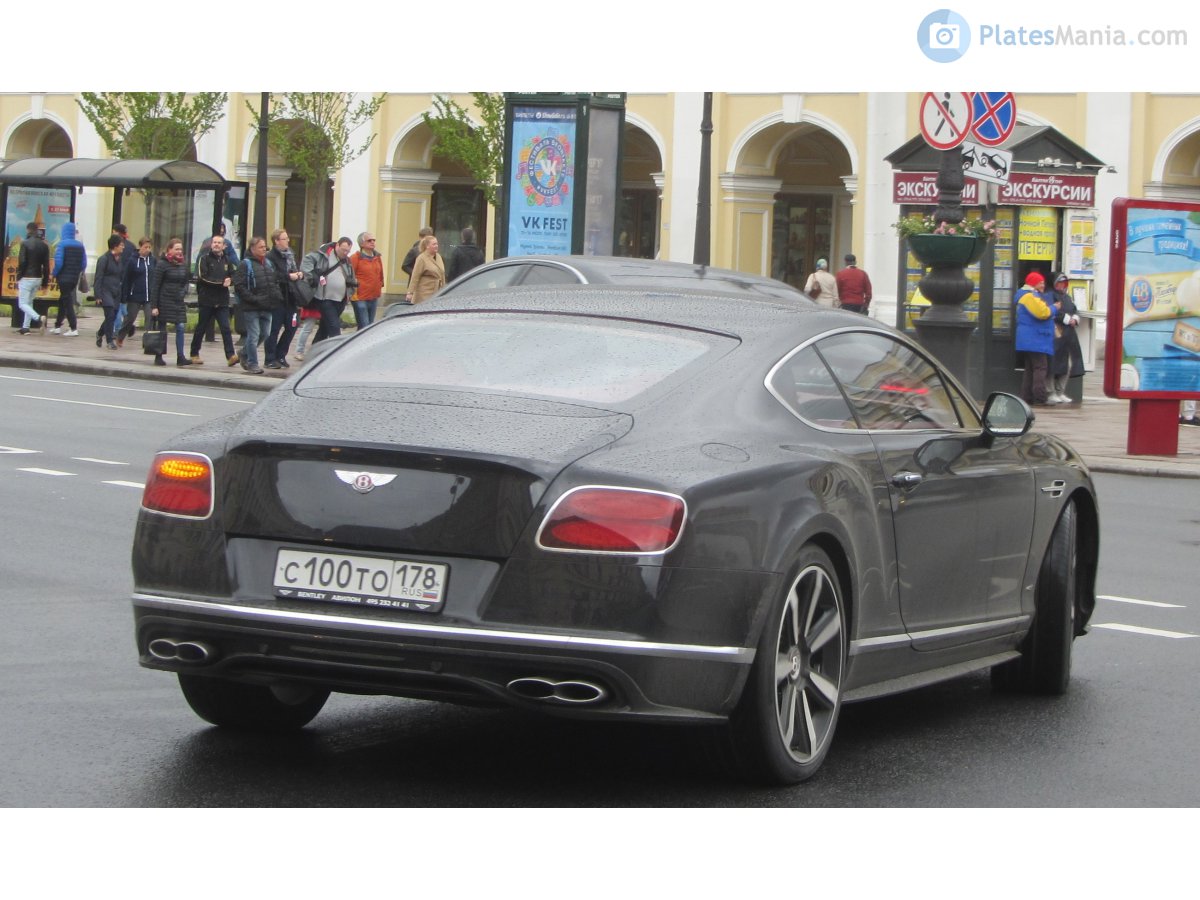 с 100 то 178, Bentley Continental 5th gen GT, 2011–2018