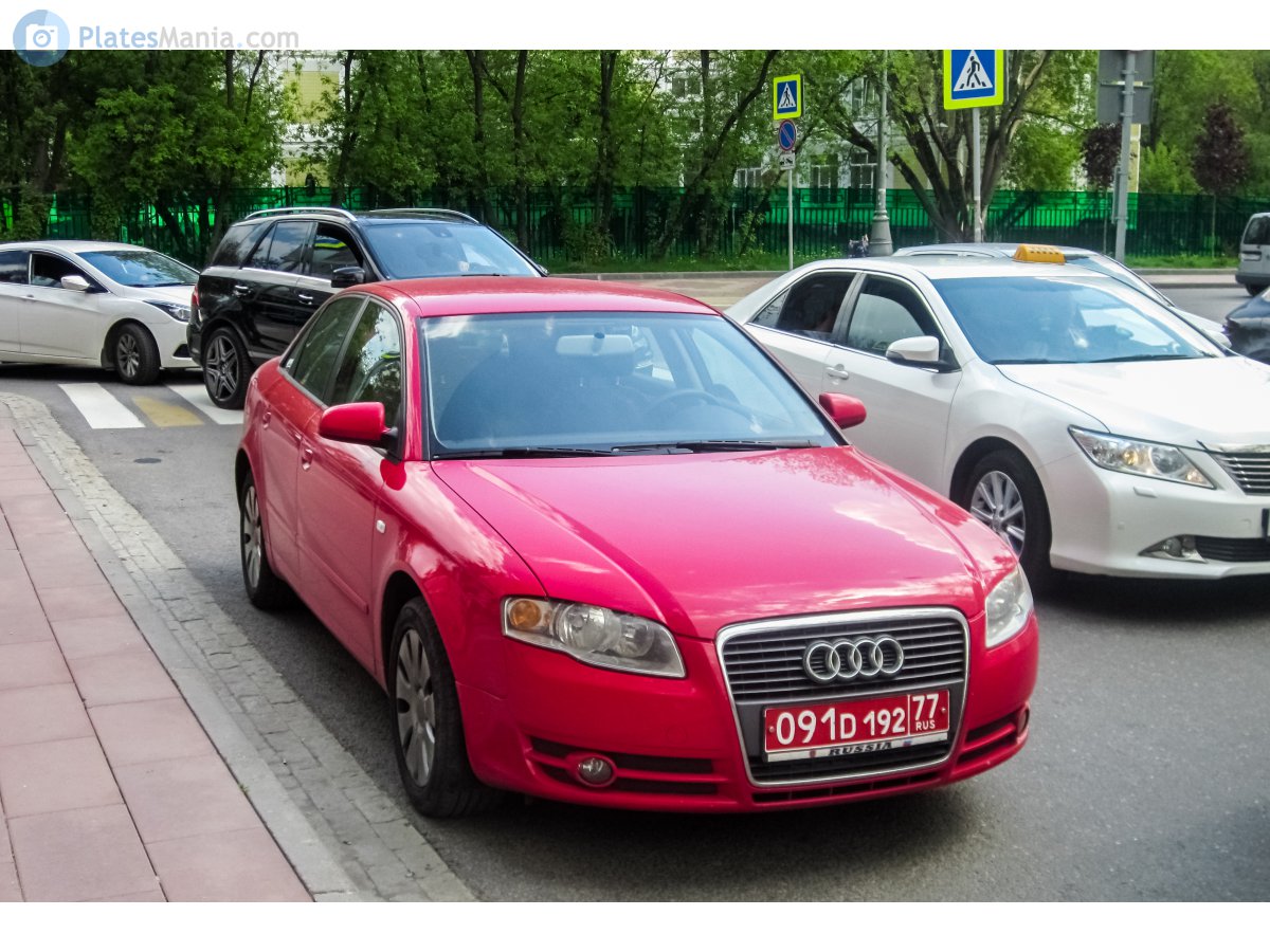 091 D 192 77, Audi A4 