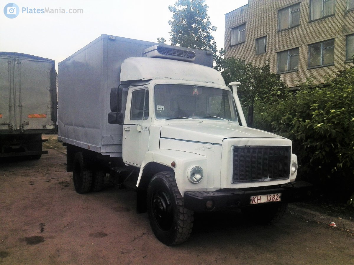 KH 1382, GAZ 3306/3307/3309 3307/3309, 1989–2020