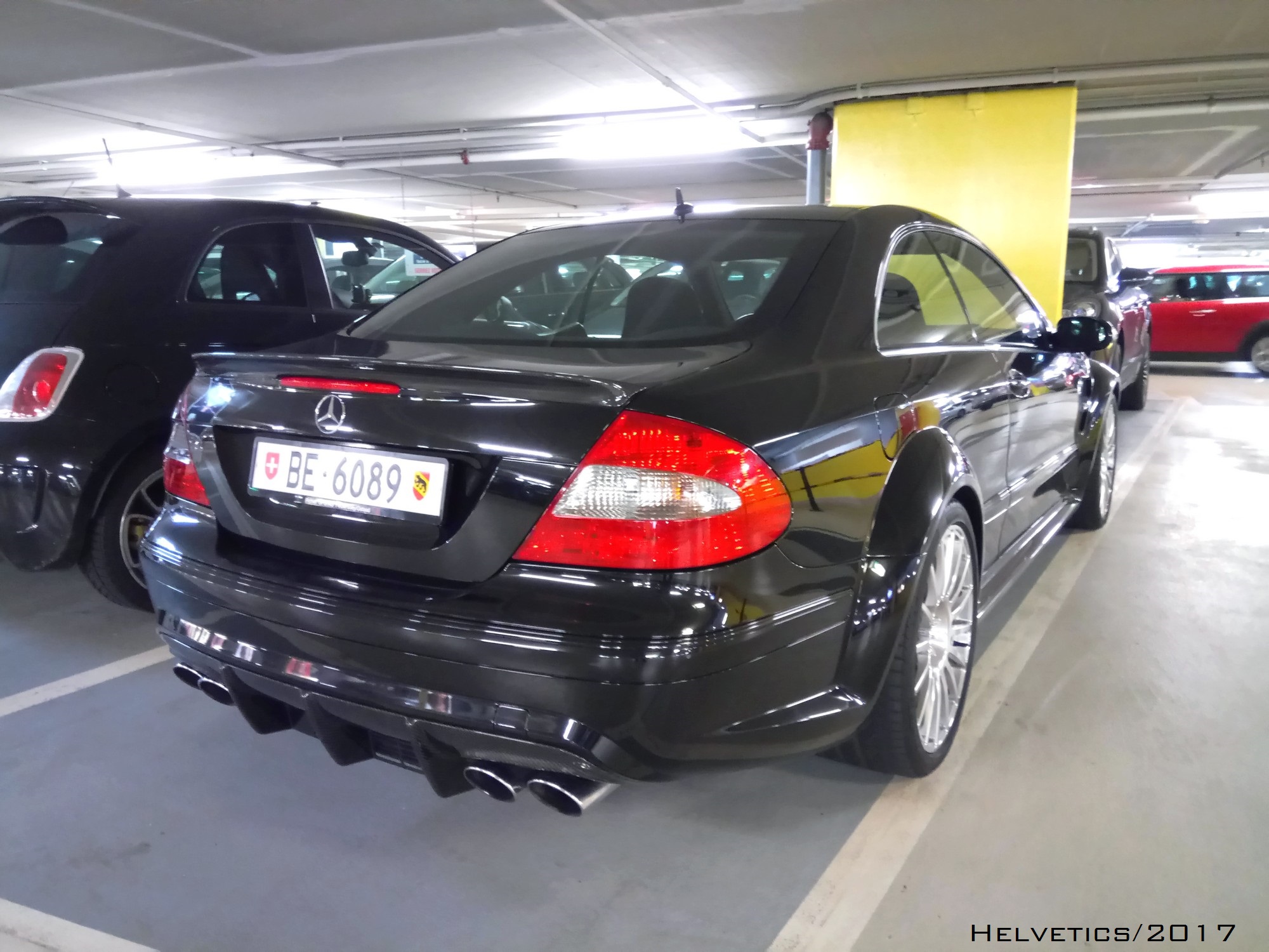 BE 6089, Mercedes-Benz CLK-Klasse 2nd gen Сoupé (C209), 2002–2009