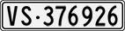 License plate of Switzerland, Cars