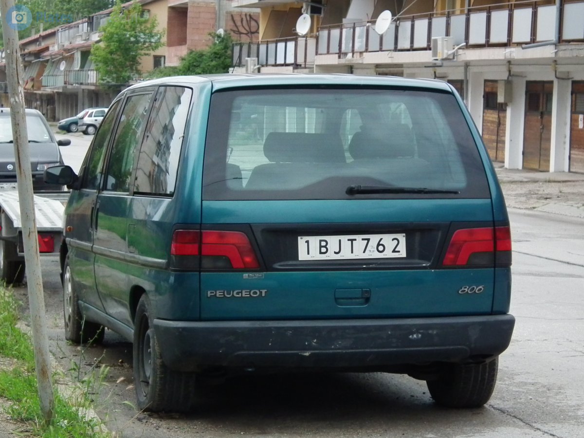 1-BJT-762, Peugeot 806 1st gen (U60), 1994–2002