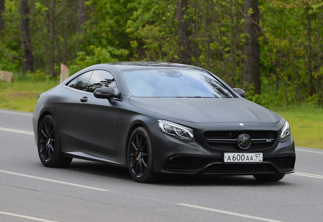 а 600 аа 97, Mercedes-Benz S-Klasse 8th gen Coupé (С217), 2014­–2020