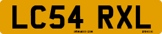 License plate of the United Kingdom, 2001 year system