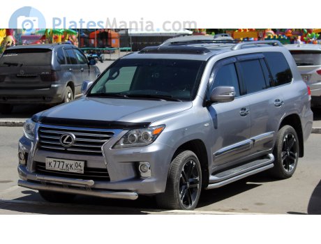 к777кк04, Lexus LX