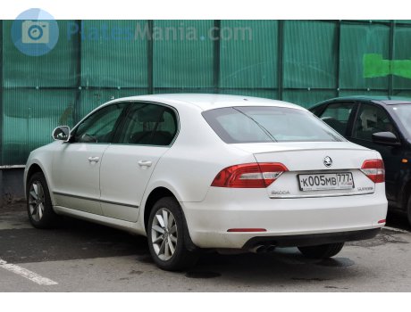 к005мв777, Skoda Superb