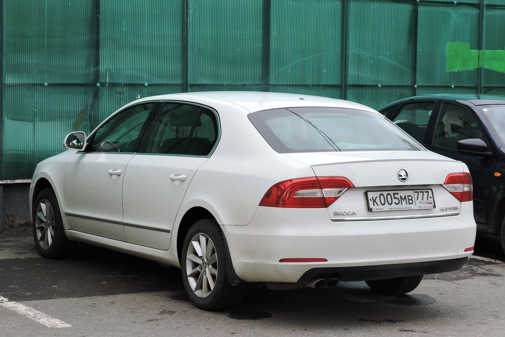 к 005 мв 777, Skoda Superb 