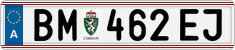 License plate of Austria, Regular plates