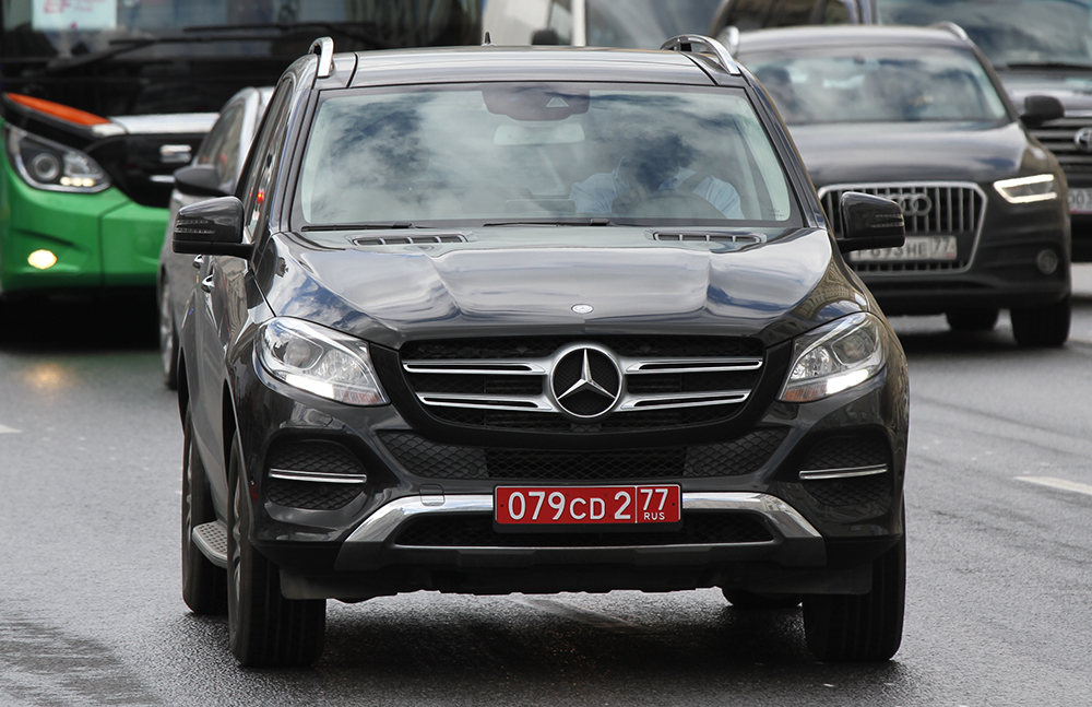079 CD 2 77, Mercedes-Benz GLE-Klasse 1st gen SUV (W166), 2015–2018