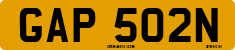 License plate of the United Kingdom, 1963 year system