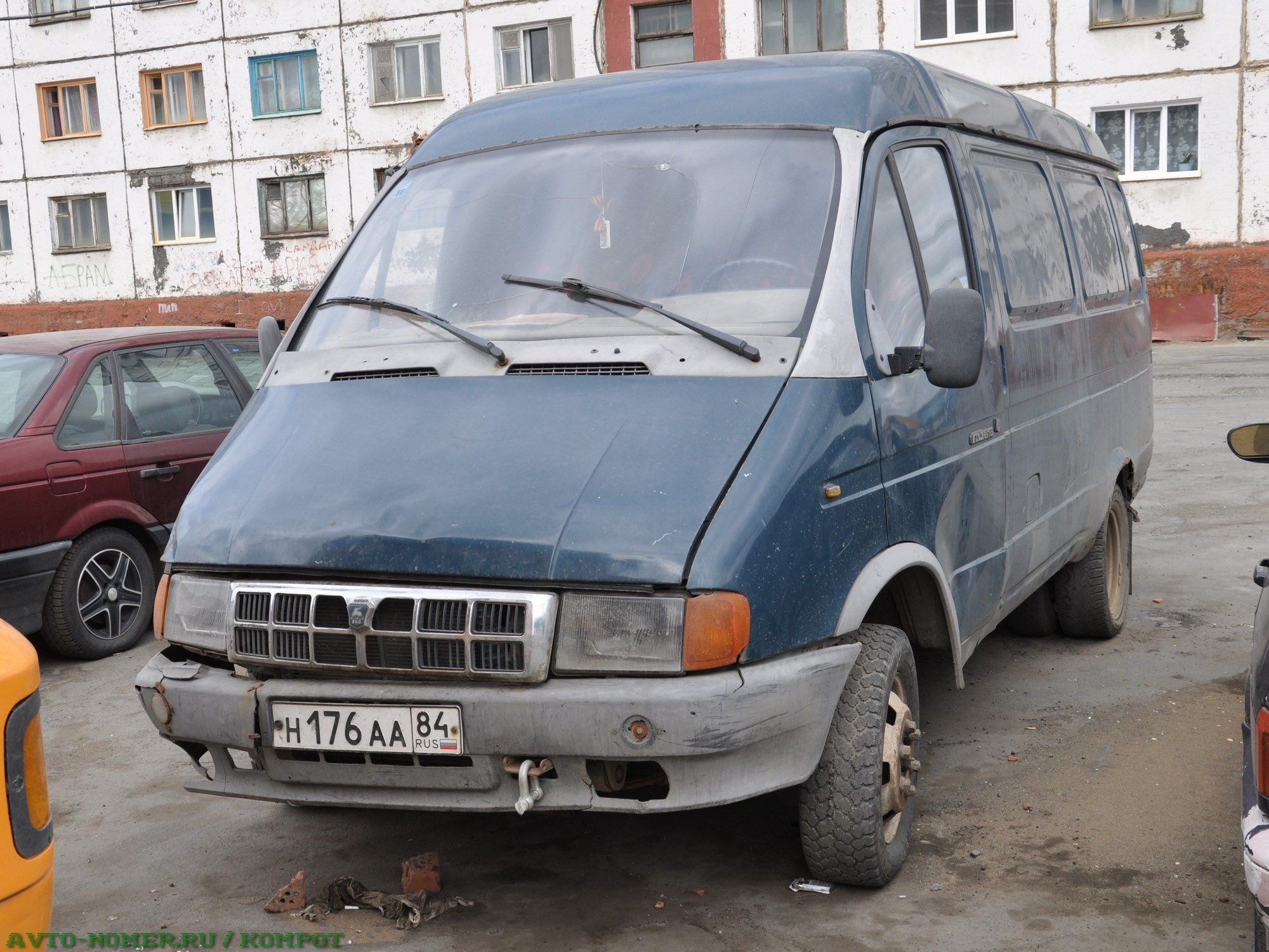 н 176 аа 84, GAZ 2705 ГАЗель 3-2705 Van, facelift, 2003–