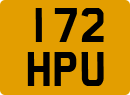 License plate of the United Kingdom, 1932 year system