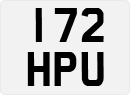 License plate of the United Kingdom, 1932 year system