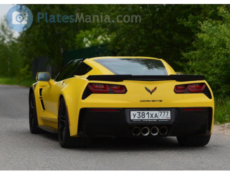 у381ха777, Chevrolet Corvette
