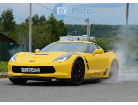 у381ха777, Chevrolet Corvette