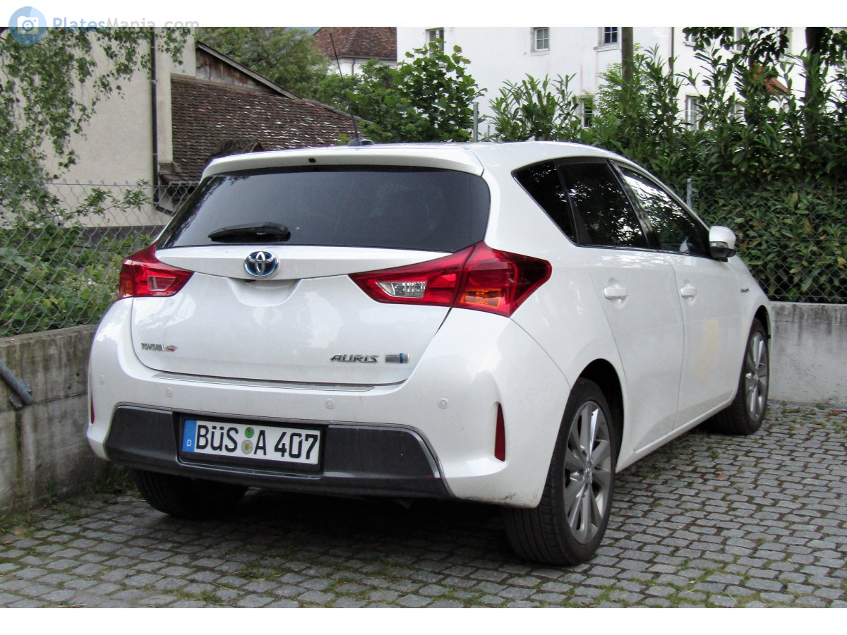 BÜS A 407, Toyota Auris 2nd gen Hatch (don't set)