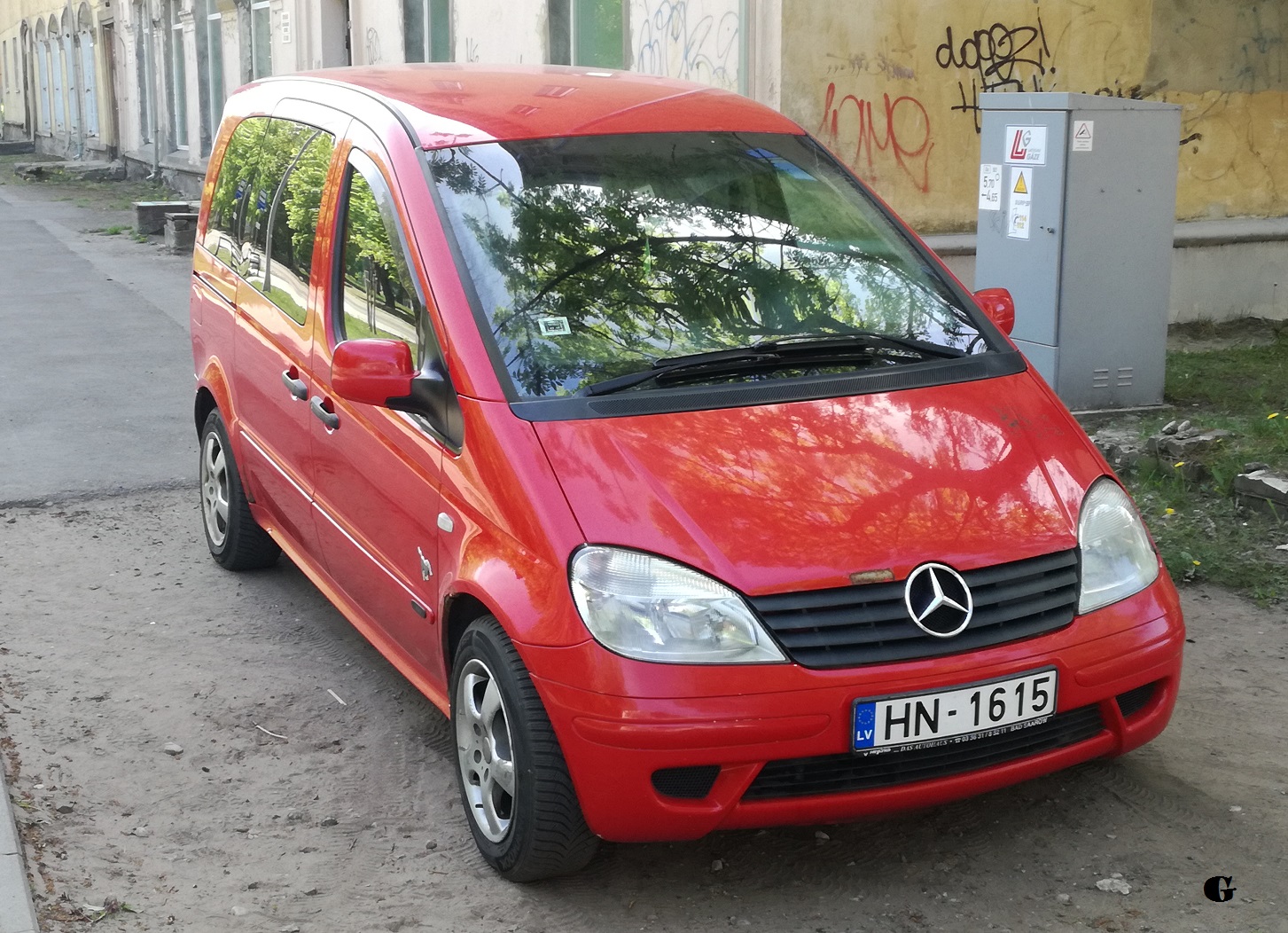 HN-1615, Mercedes-Benz Vaneo 1st gen (W414), 2002–2005