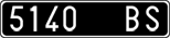 License plate of Italy, Cars (1927 year series)