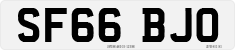 License plate of the United Kingdom, 2001 year system