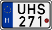license plates of Hungary, Motorcycles (1990)