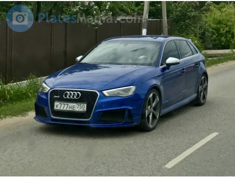 к777не750, Audi RS3