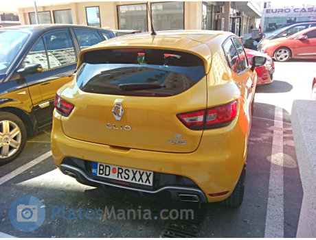 BD RSXXX, Renault Clio