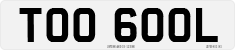 License plate of the United Kingdom, 1963 year system