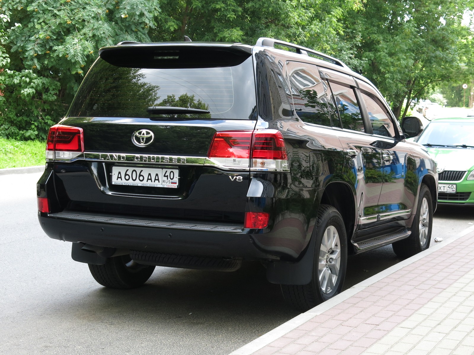 а 606 аа 40, Toyota Land Cruiser 200 (J200), 2nd facelift, 2015–2021