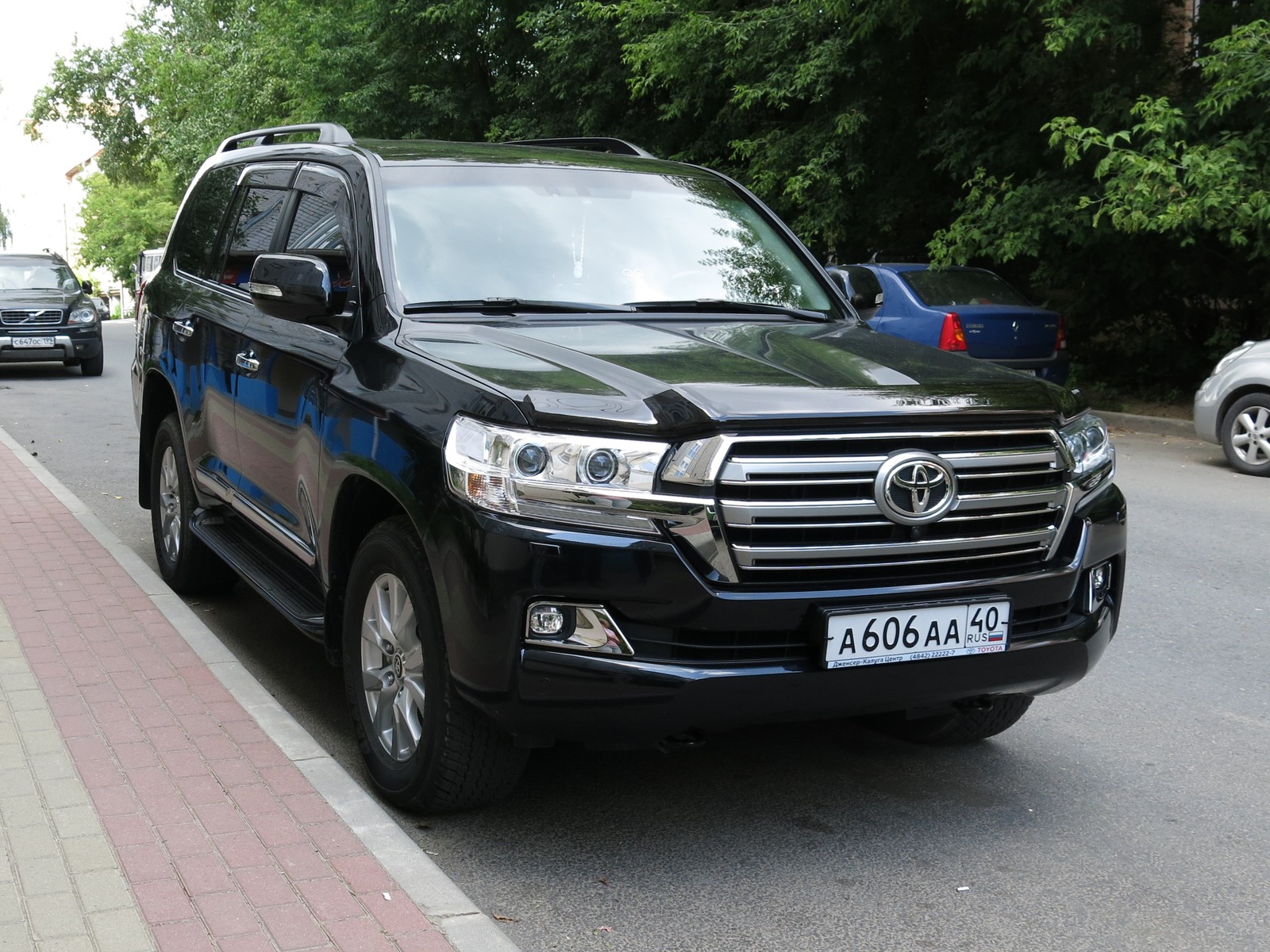 а 606 аа 40, Toyota Land Cruiser 200 (J200), 2nd facelift, 2015–2021