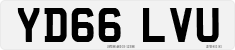 License plate of the United Kingdom, 2001 year system