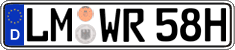 German license plate, Plates for oldtimers (type 
