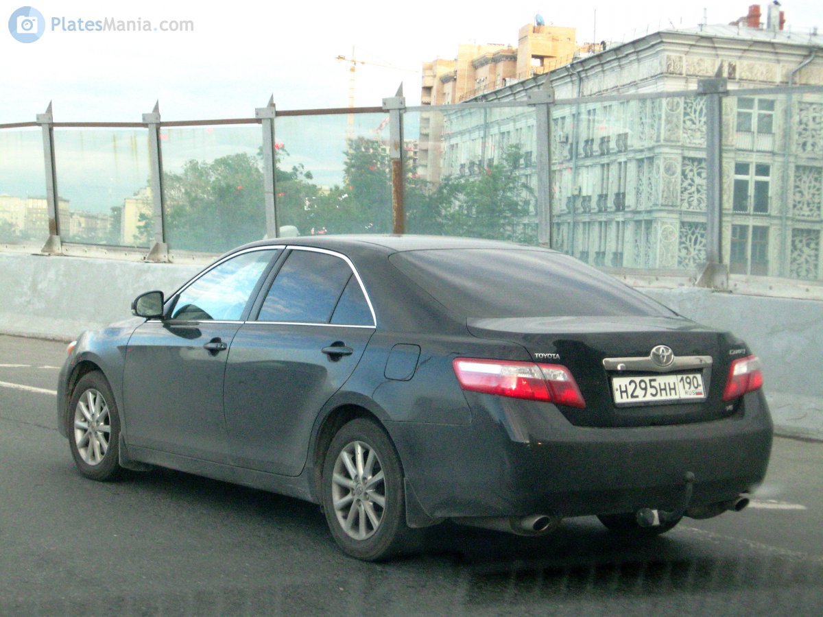н 295 нн 190, Toyota Camry 6th gen (XV40; Global-market), 2006–2011