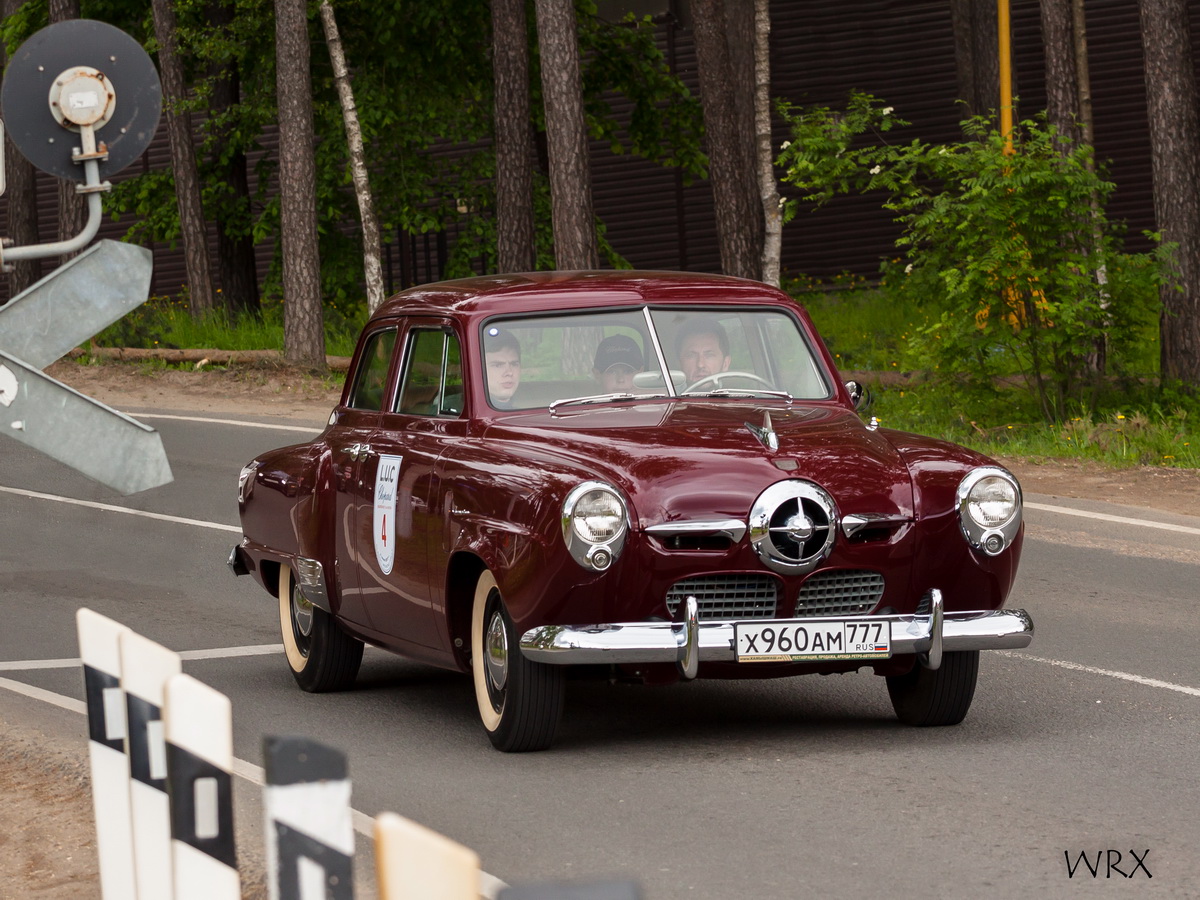 х 960 ам 777, Studebaker Champion 3rd gen 1950 4-door Sedan, 2nd facelift, 1949–1950