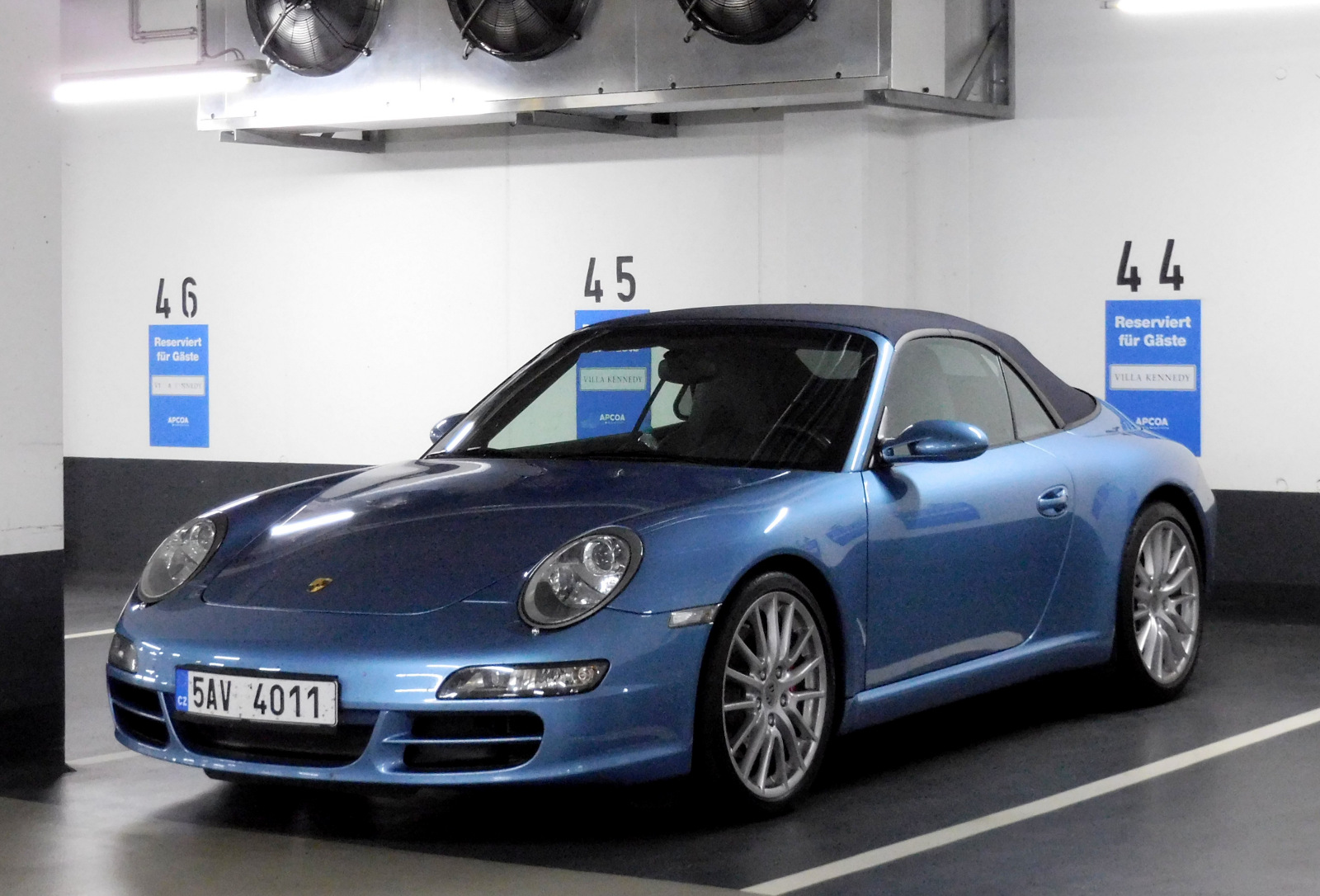 5AV 4011, Porsche 911 6th gen Cabrio (997.1), 2005–2009