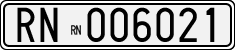 License plate of Italy, Cars (1927 year series)
