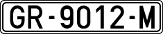 License plates of Spain, 1971 year series