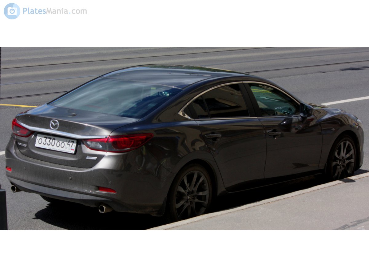 о 330 оо 47, Mazda 6 3rd gen Sedan (GJ), 2012–2018