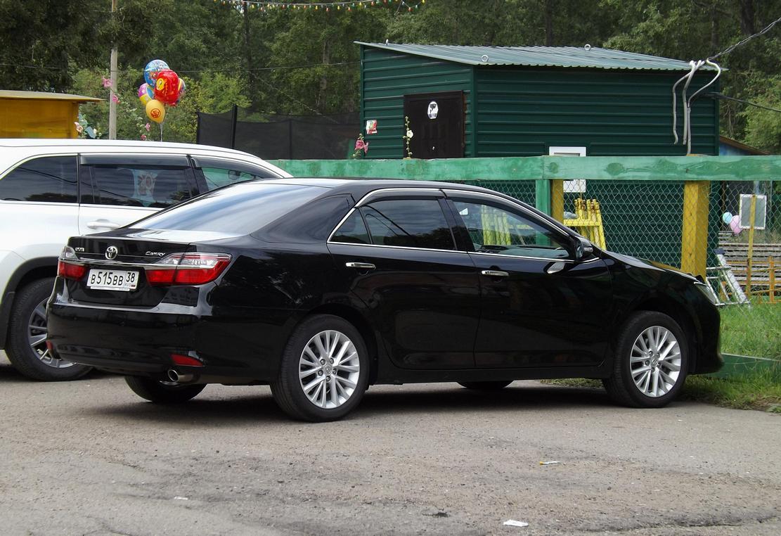 в 515 вв 38, Toyota Camry 7th gen (XV50; Global-market), facelift, 2014–2018