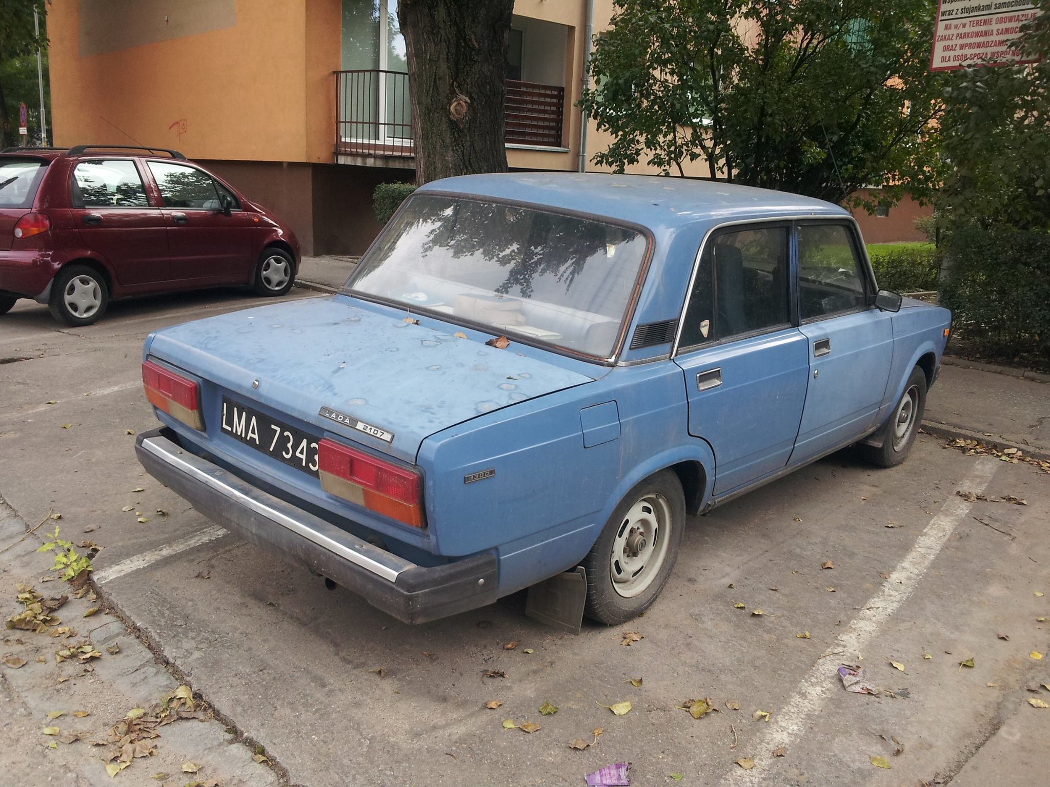 LMA 7343, Lada (VAZ) 2107 Жигули (Nova / Riva / Signet / 1500), 1982–2014