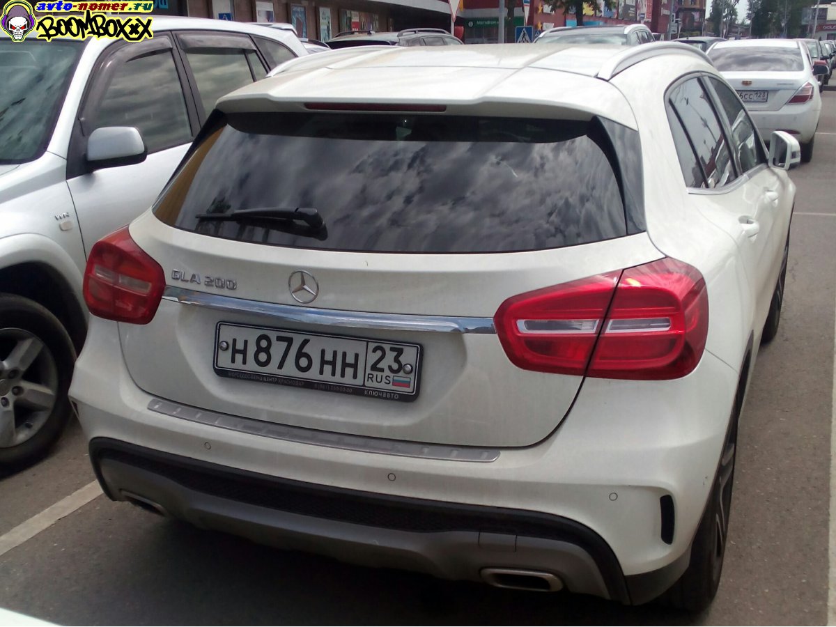 н 876 нн 23, Mercedes-Benz GLA-Klasse 1st gen (X156), 2013–2019