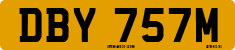 License plate of the United Kingdom, 1963 year system