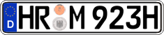 German license plate, Plates for oldtimers (type 