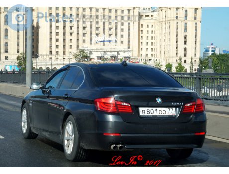 в801оо77, BMW 5 Series
