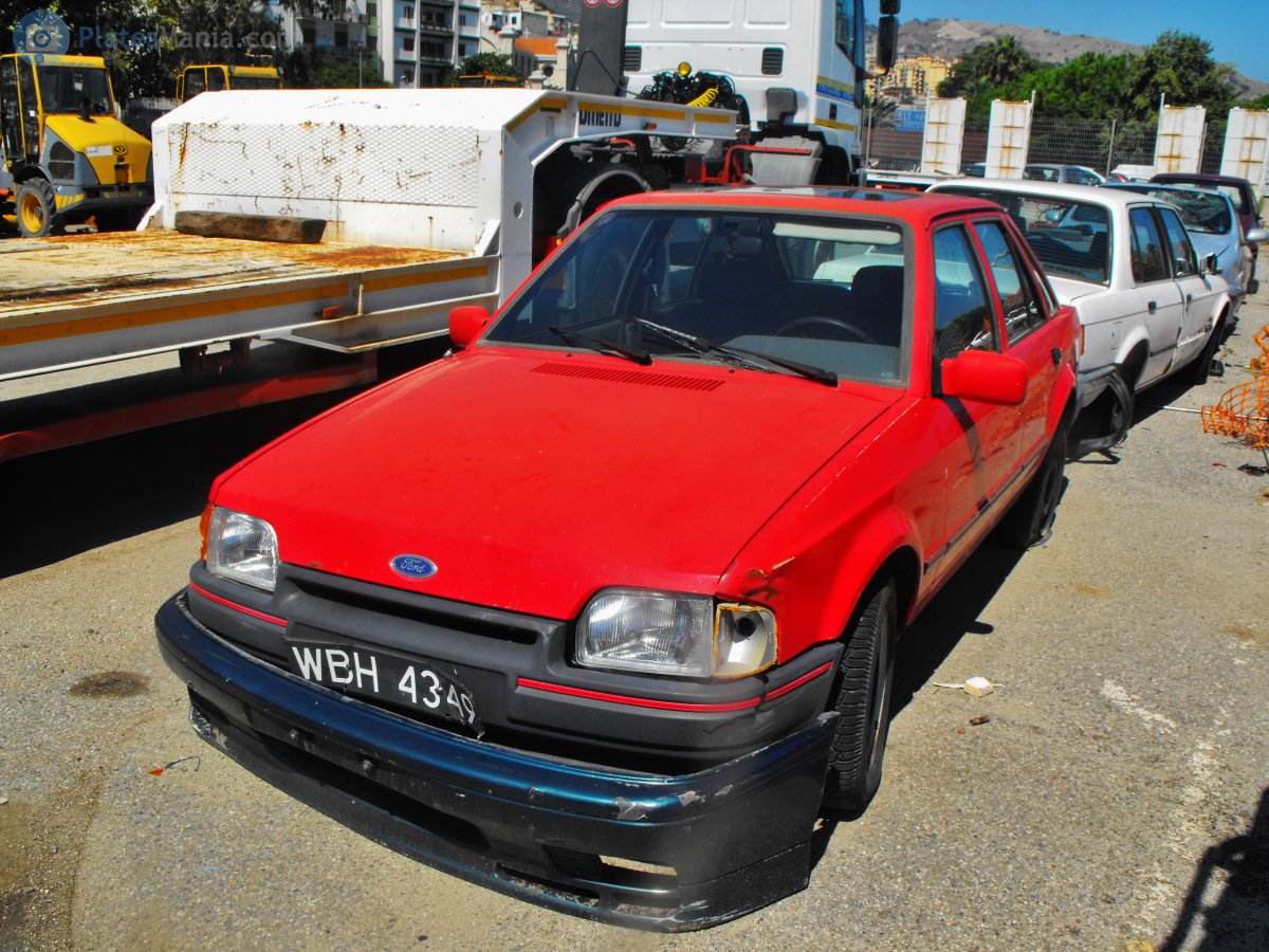 WBH 4349, Ford Escort 