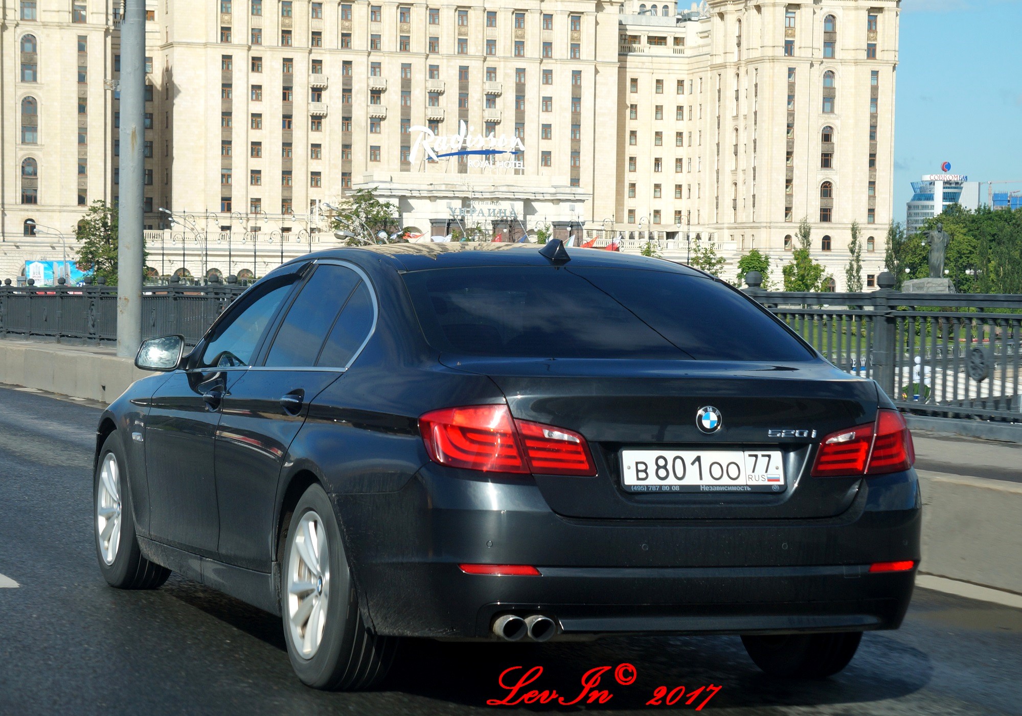в 801 оо 77, BMW 5 Series 6th gen Sedan (F10/F18), 2010–2017
