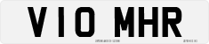 License plate of the United Kingdom, 1983 year system